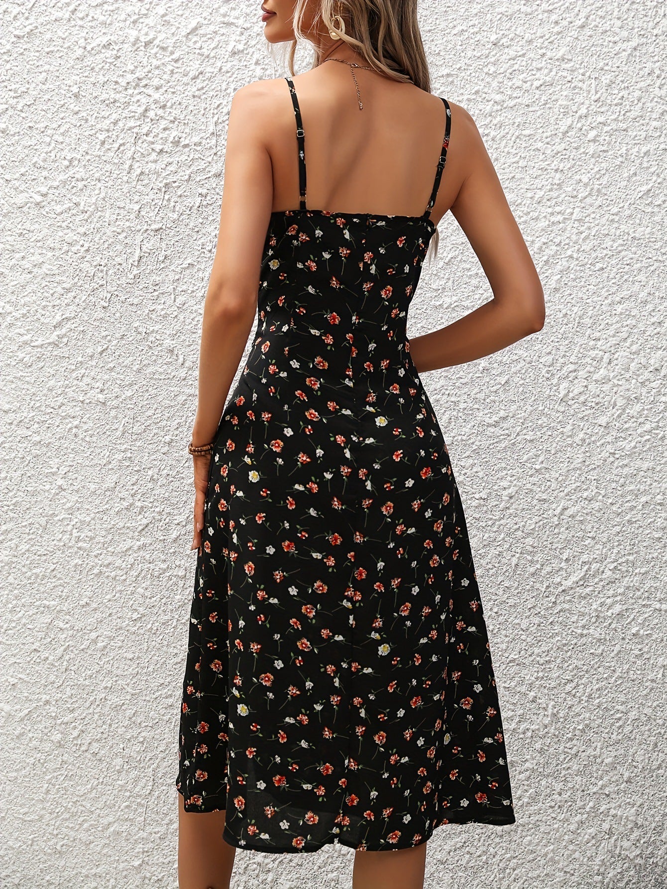 Robe Longue à Pois