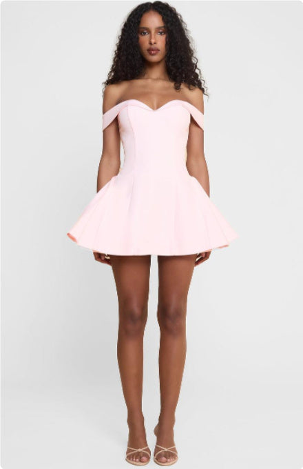 Robe d’Été Patchwork Noir et Blanc