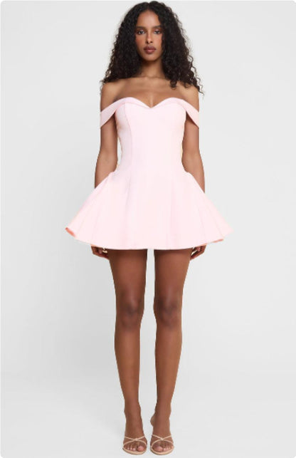 Robe d’Été Patchwork Noir et Blanc