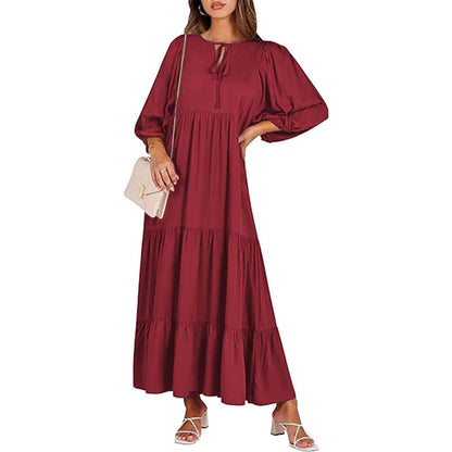 Robe Bohème d'Été Imprimée Vintage